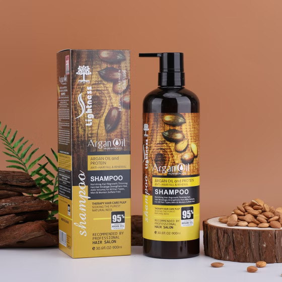 شامپو آرگان بدون سولفات حجم 900 میل اصلی Argan Oil