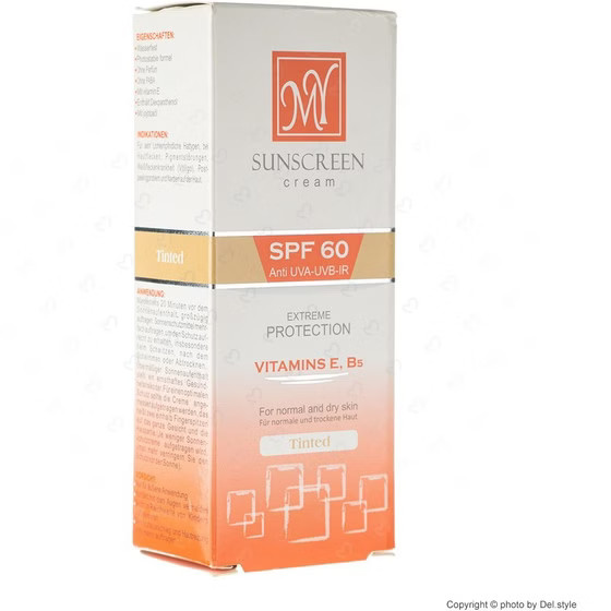 کرم ضد آفتاب مای پوست نرمال و خشک رنگی 50 میل